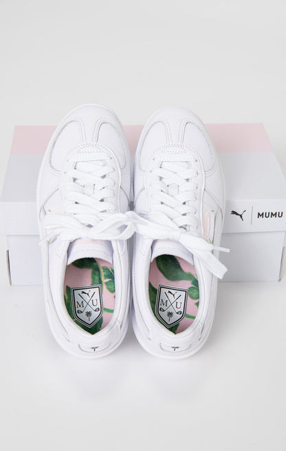 Puma x Show Me Your Mumu Palermo G ~ White Glow Rose Blossom