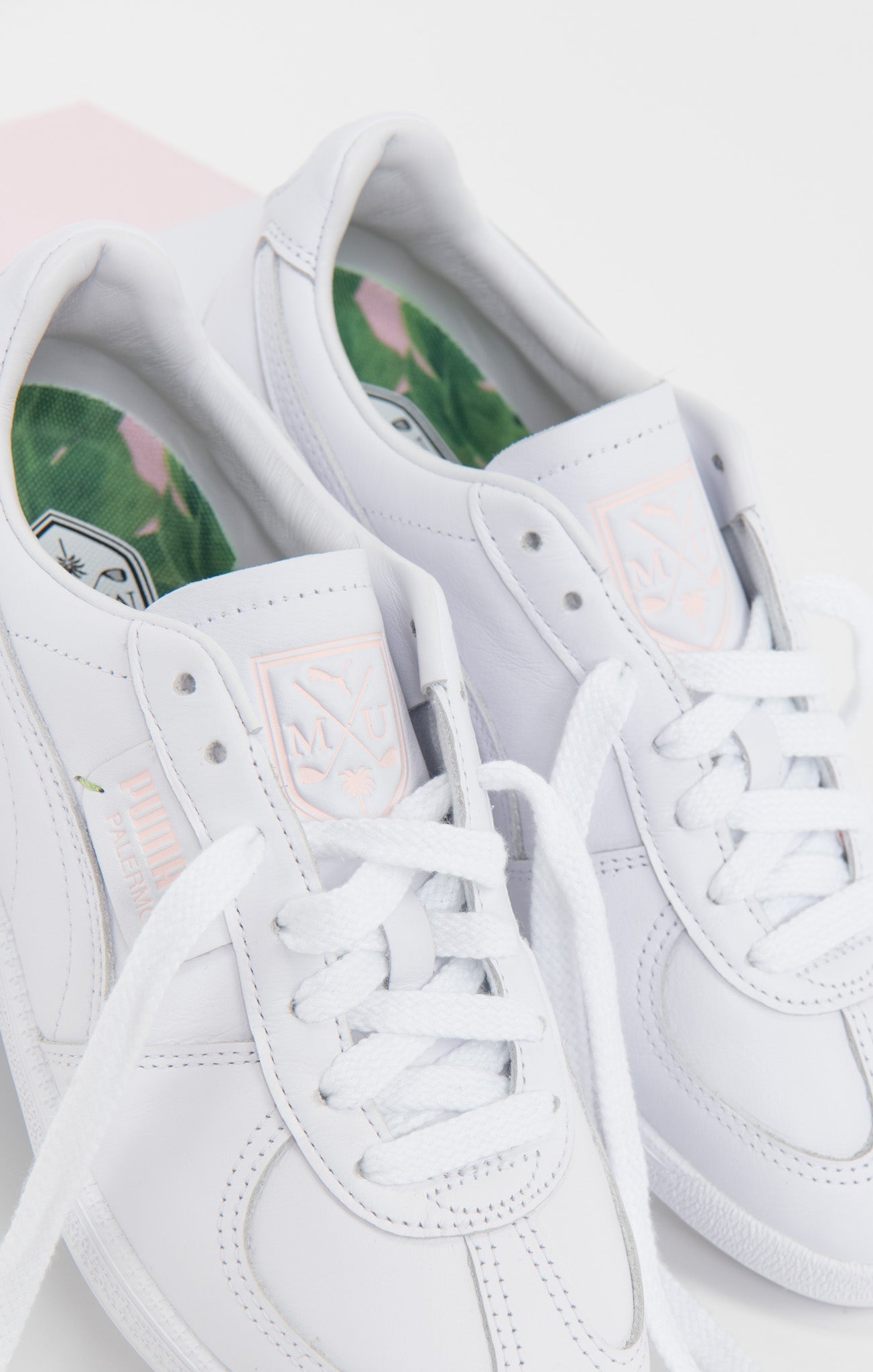 Puma x Show Me Your Mumu Palermo G ~ White Glow Rose Blossom