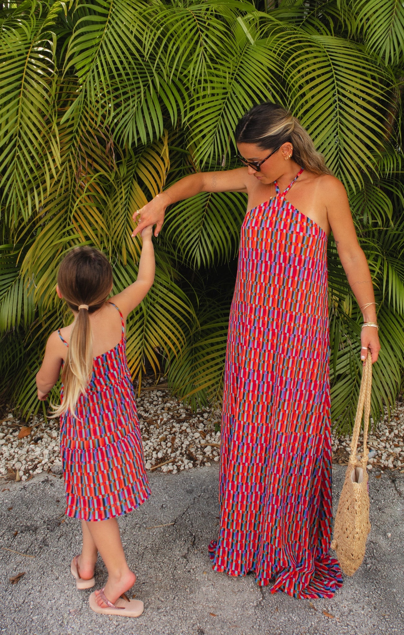 Little Caroline Mini ~ Cabo Crush Geo