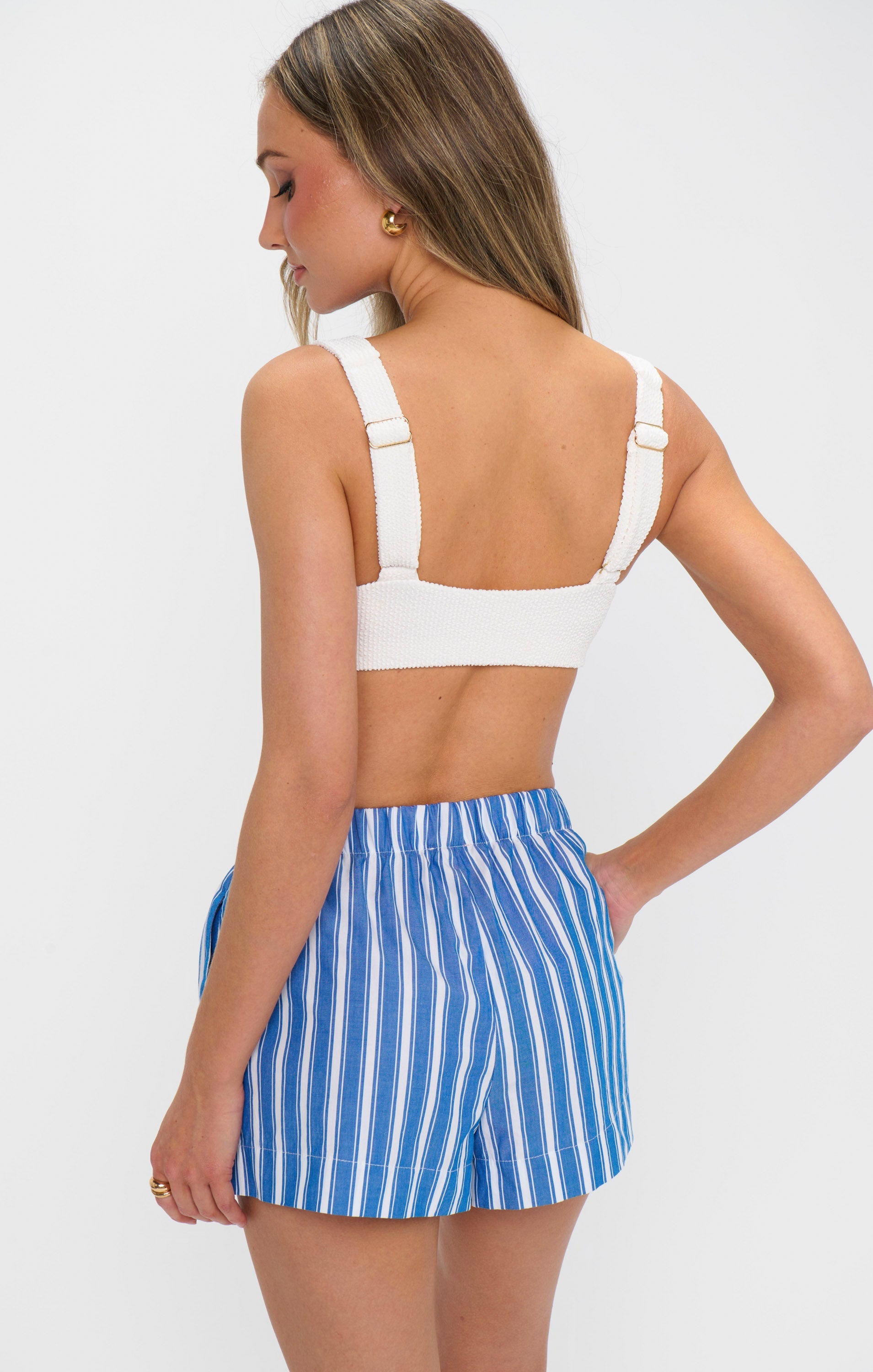 Max Boxer Shorts ~ Coastal Blue Stripe