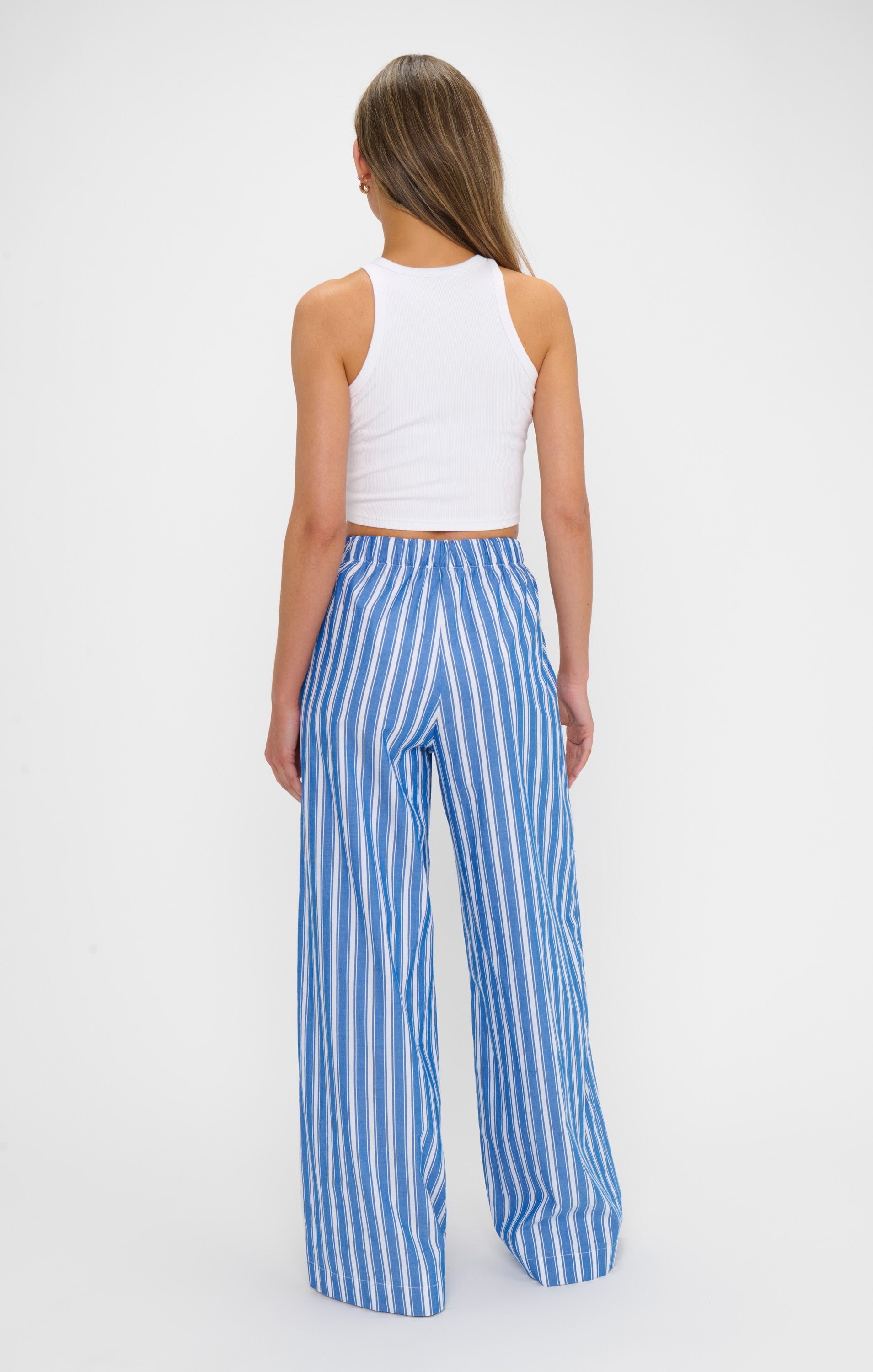 Max Boxer Pants ~ Coastal Blue Stripe