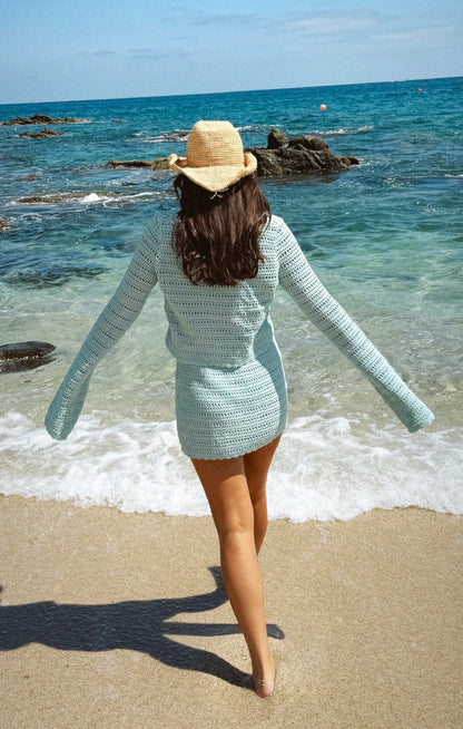 Offshore Skirt ~ Jelly Mint Crochet