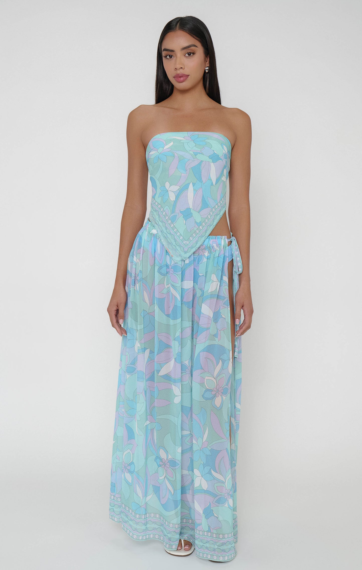 Portofino Skirt ~ Riviera Swirl