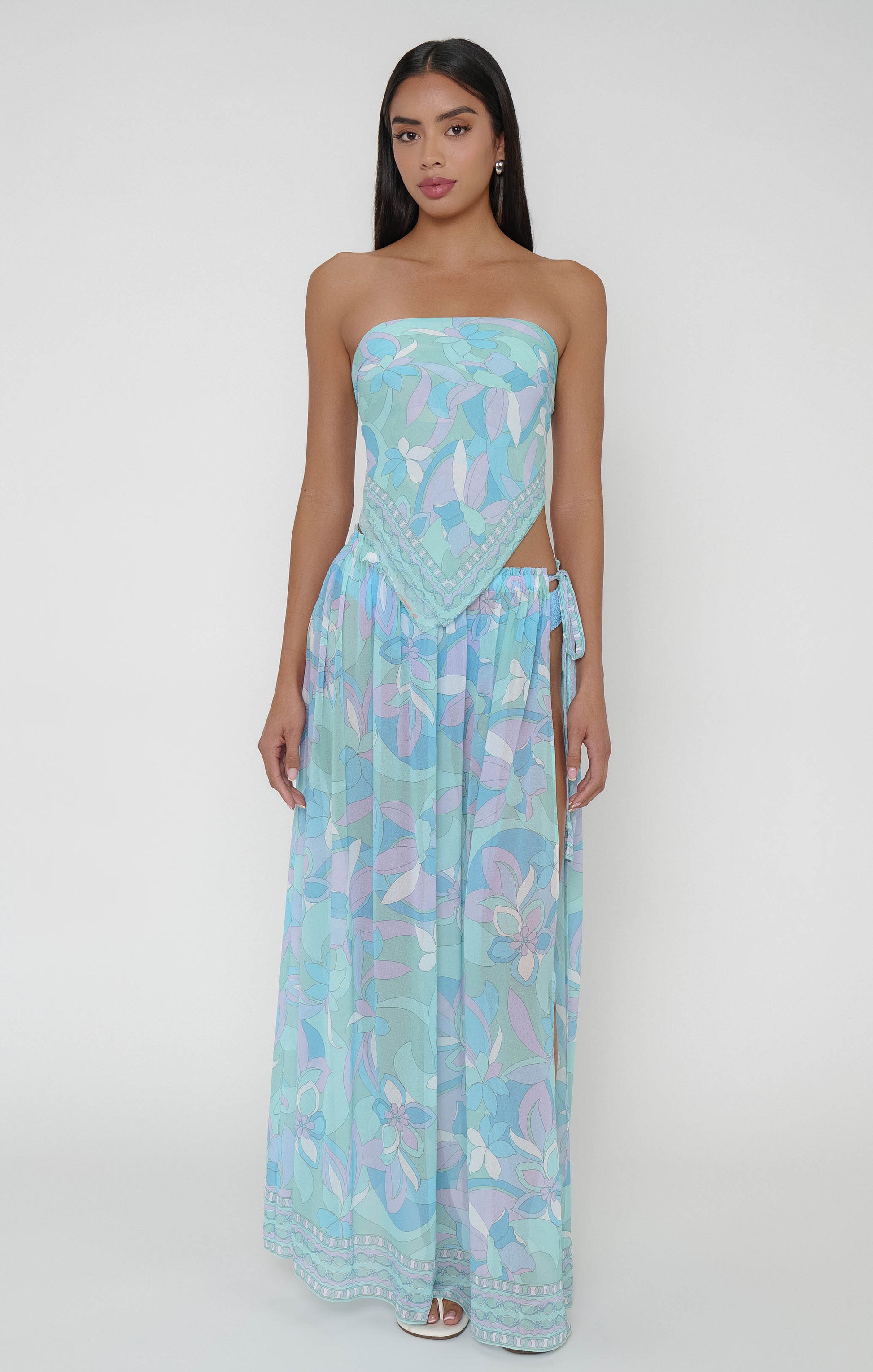 Portofino Skirt ~ Riviera Swirl