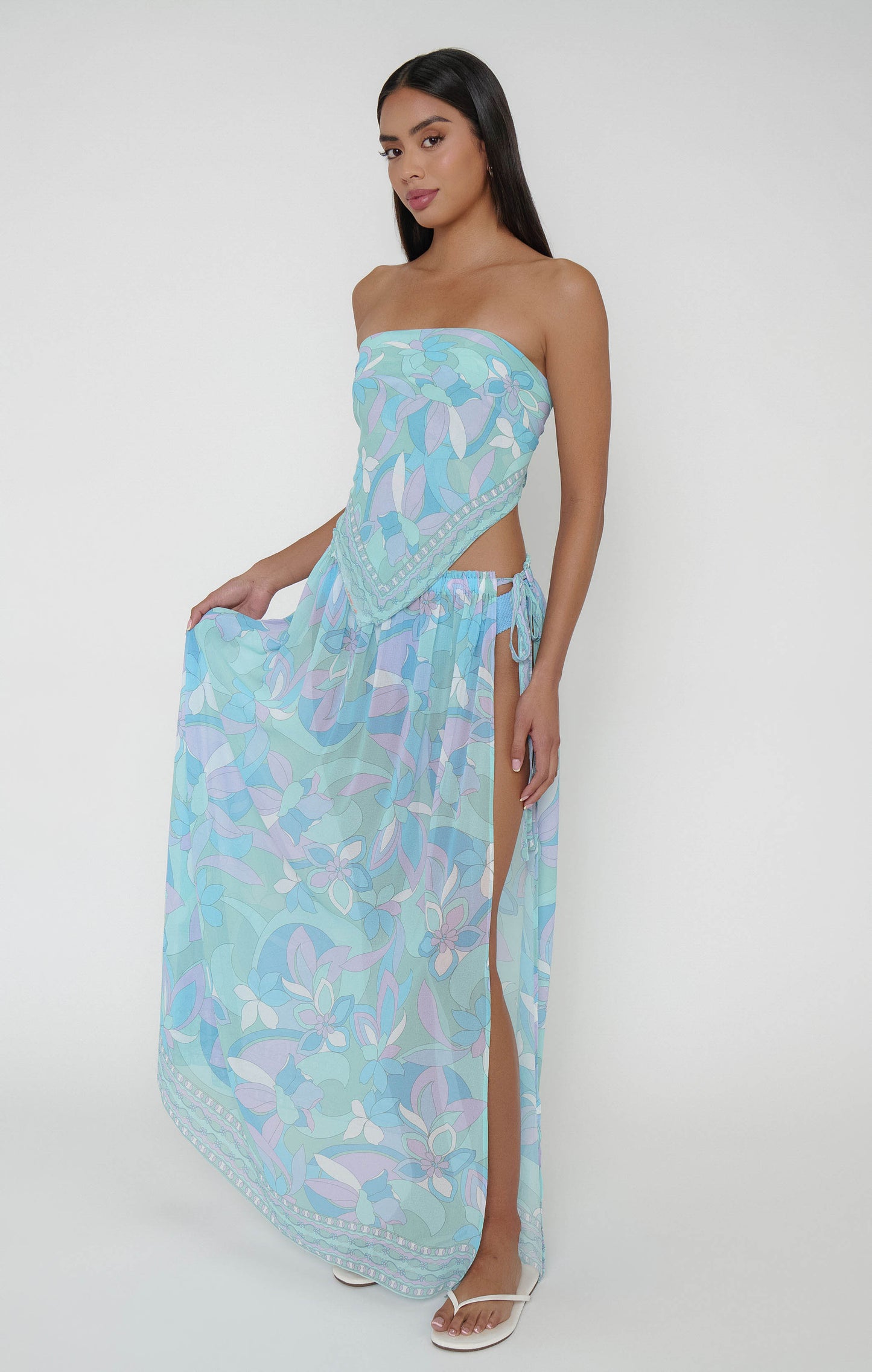 Portofino Skirt ~ Riviera Swirl