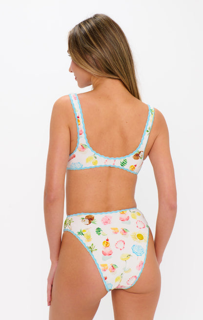 Maritime Top ~ Seaside Treasures Scallop