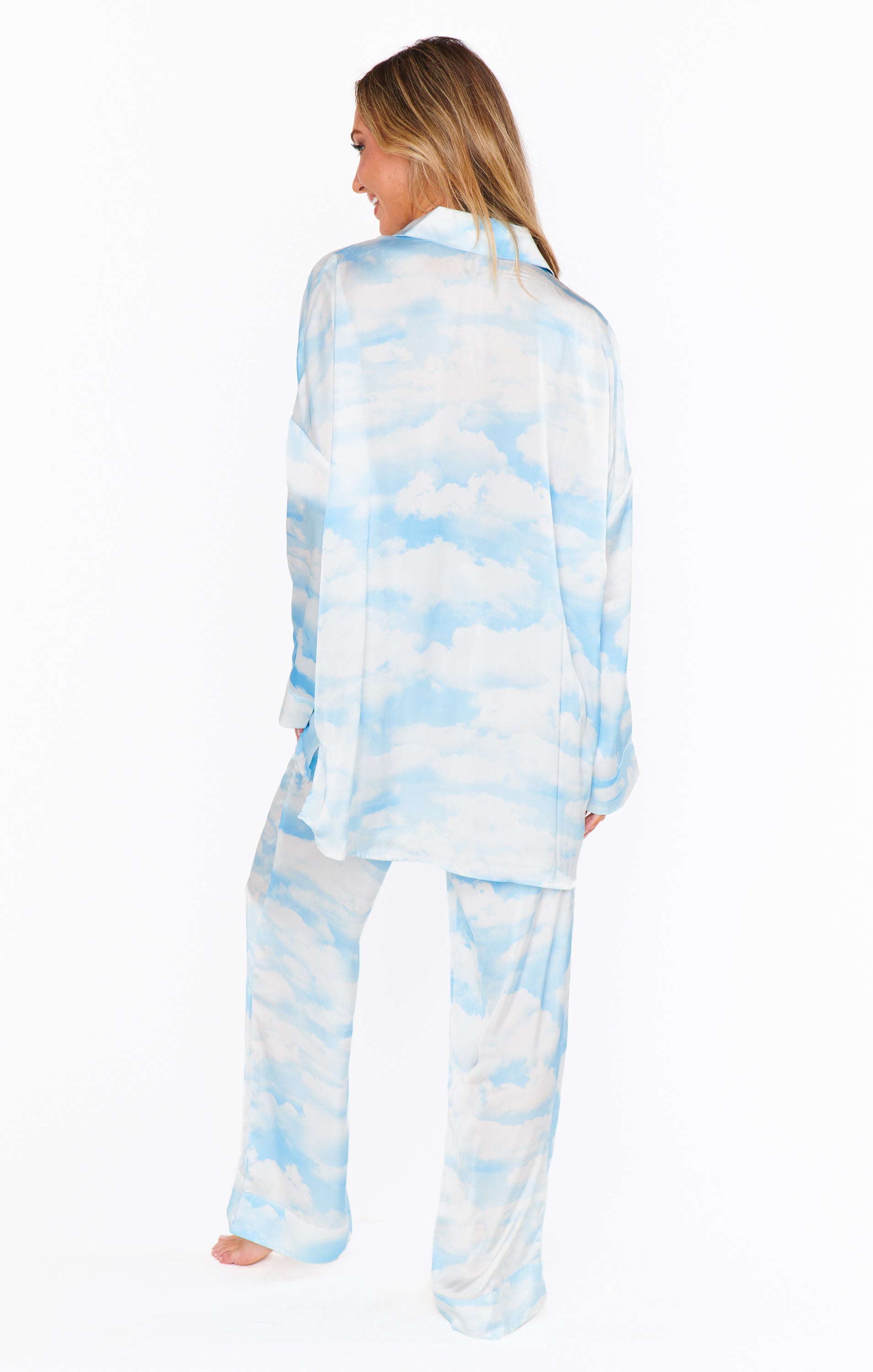 Overslept PJ Set ~ Dream Cloud Silky
