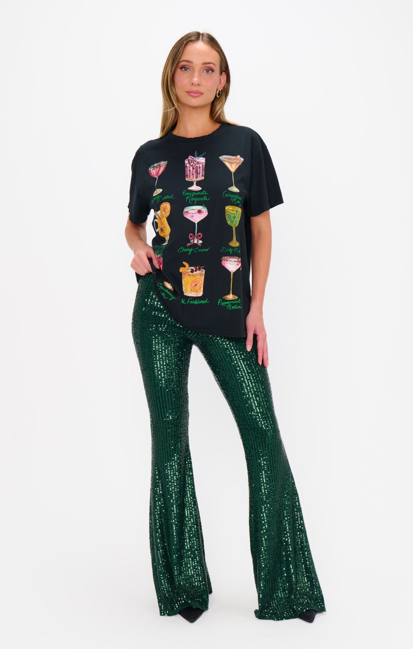 Mercury Bells ~ Emerald Sequins