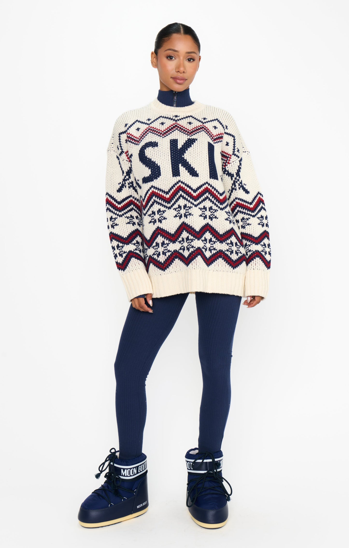 Lodge Onesie ~ Navy Rib