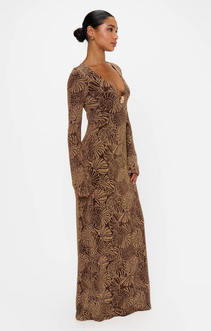 Lopez Dress ~ Shell Sparkle Stretch