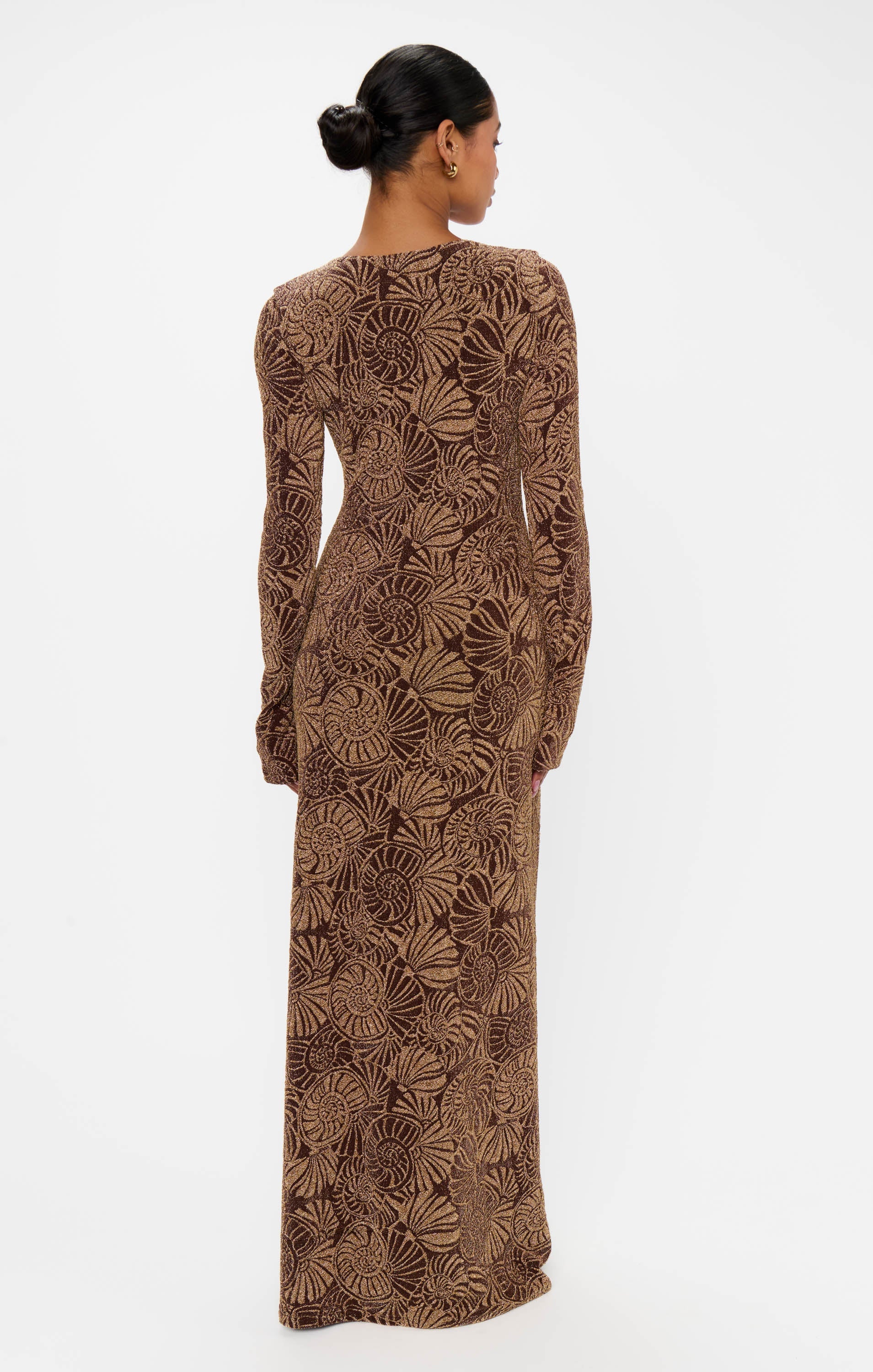 Lopez Dress ~ Shell Sparkle Stretch