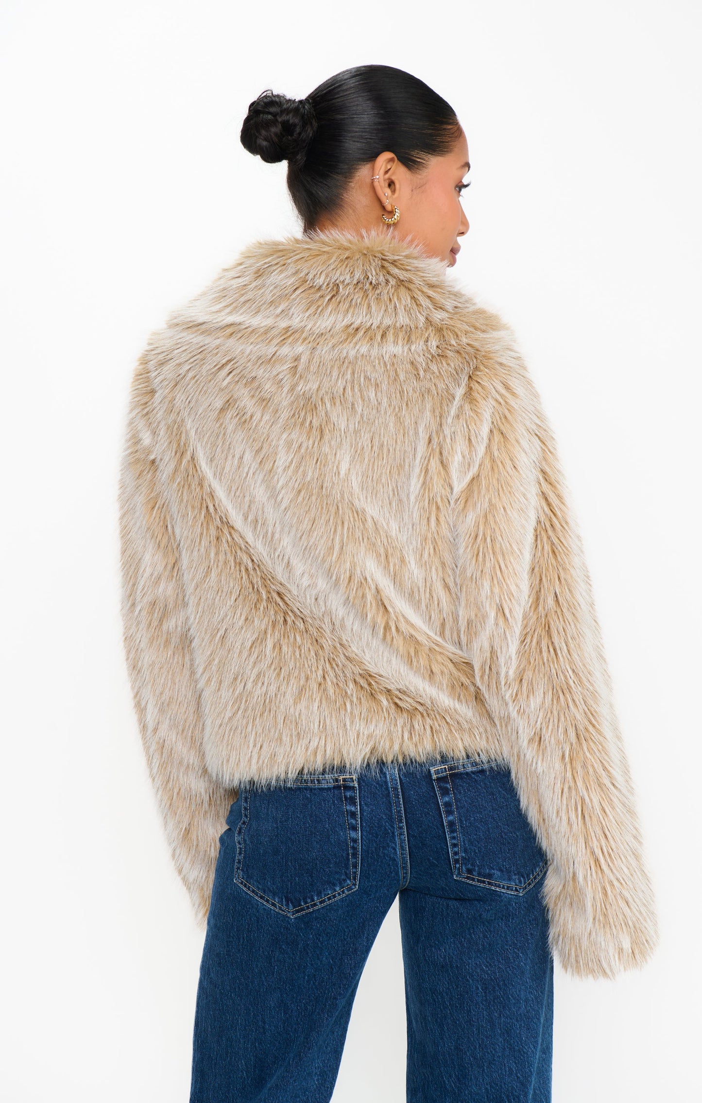 Park City Jacket ~ Cedar Brown Faux Fur