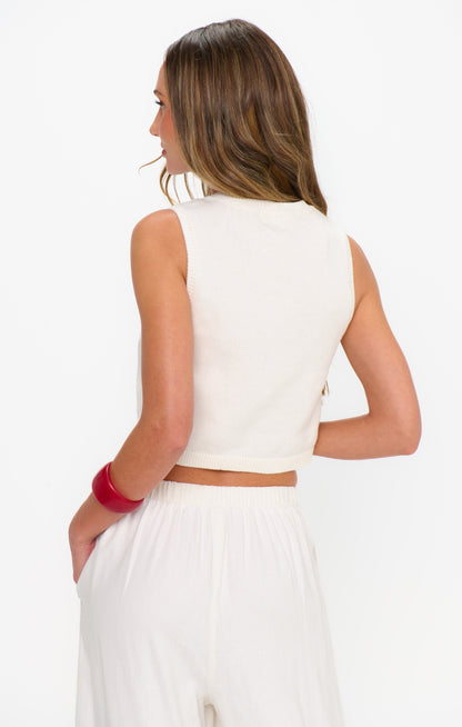 Milo Tank ~ Cocktail Graphic Knit