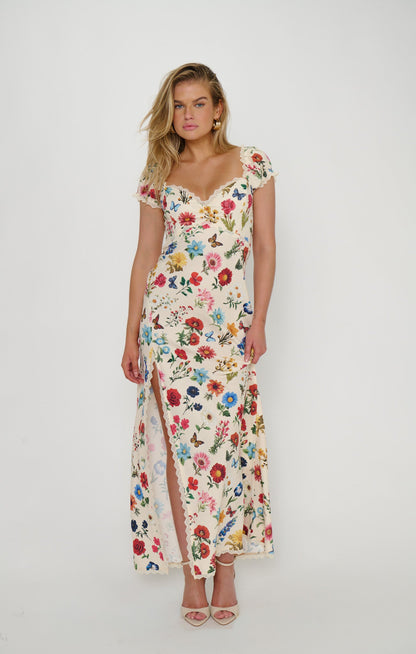 Nicola Dress ~ French Floral