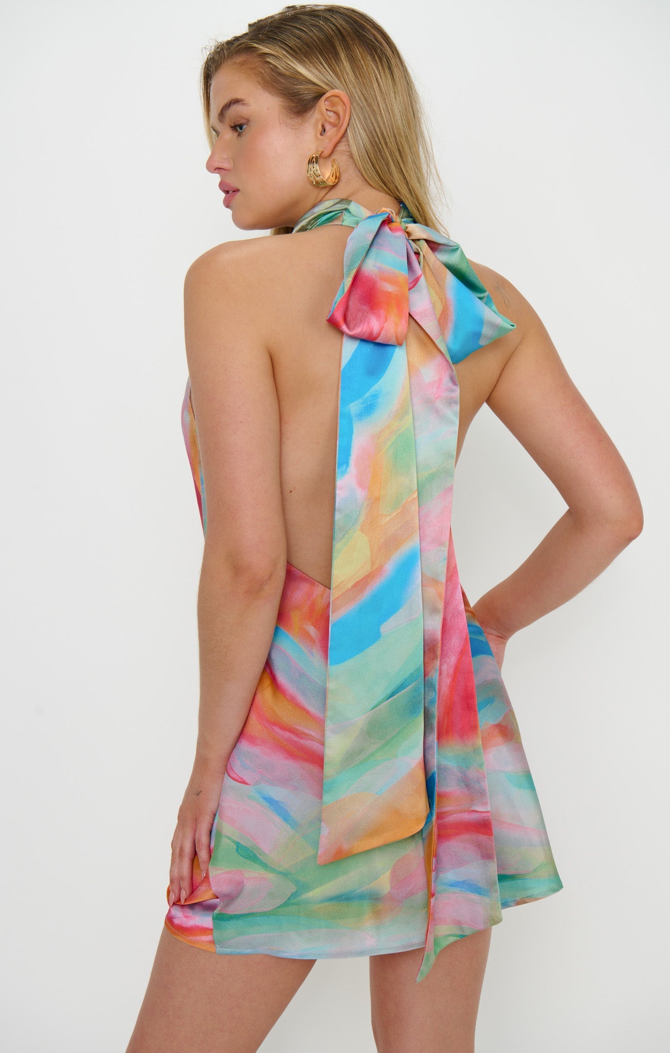 Lisa Mini Dress ~ Colorful Canvas