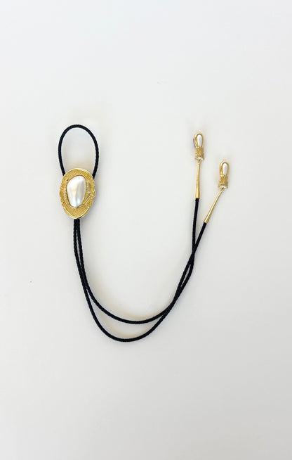 Petit Moments Dolly Bolo Tie Necklace ~ Black