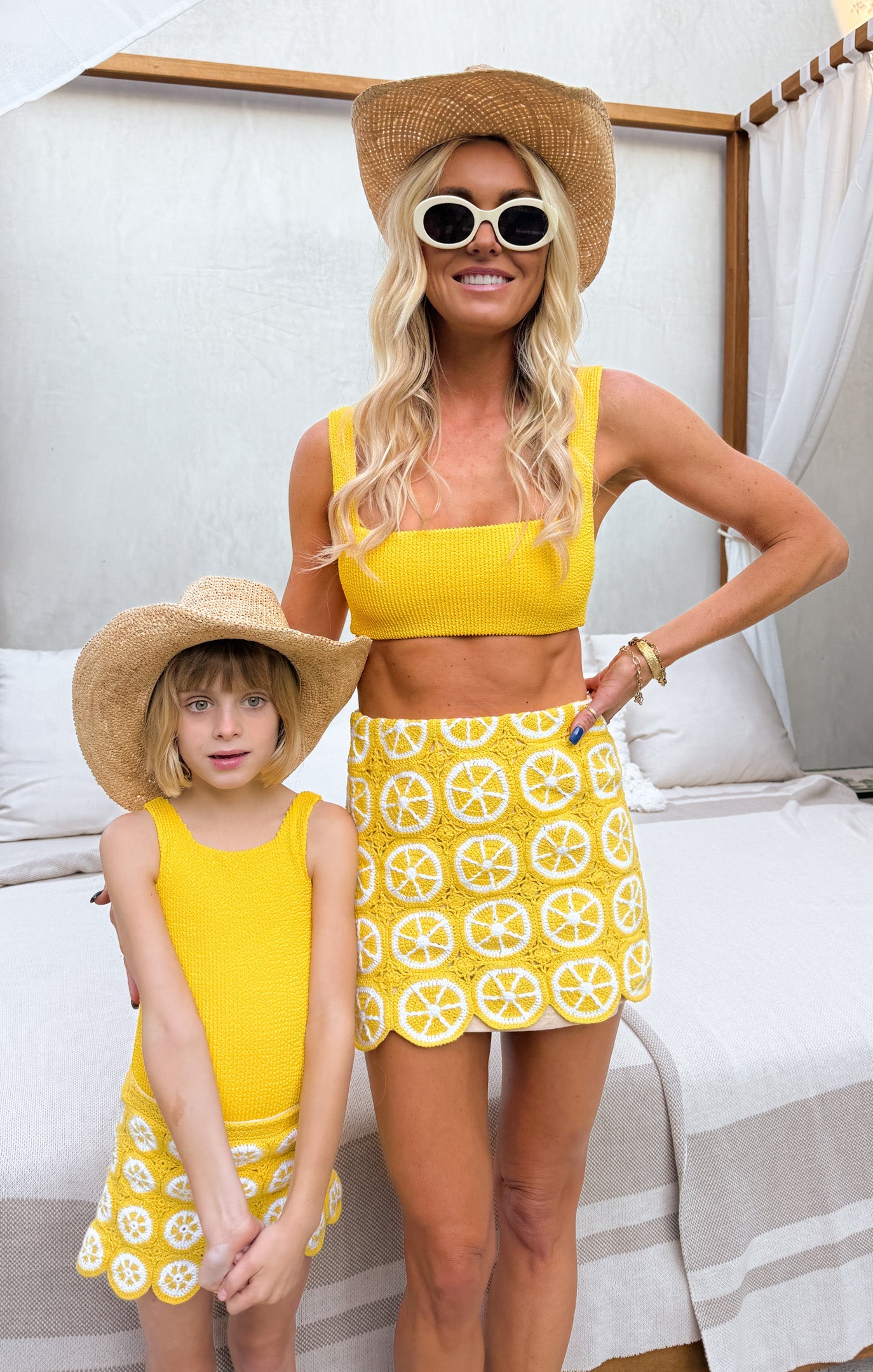 Little Solstice Mini Skirt ~ Lemon Crochet