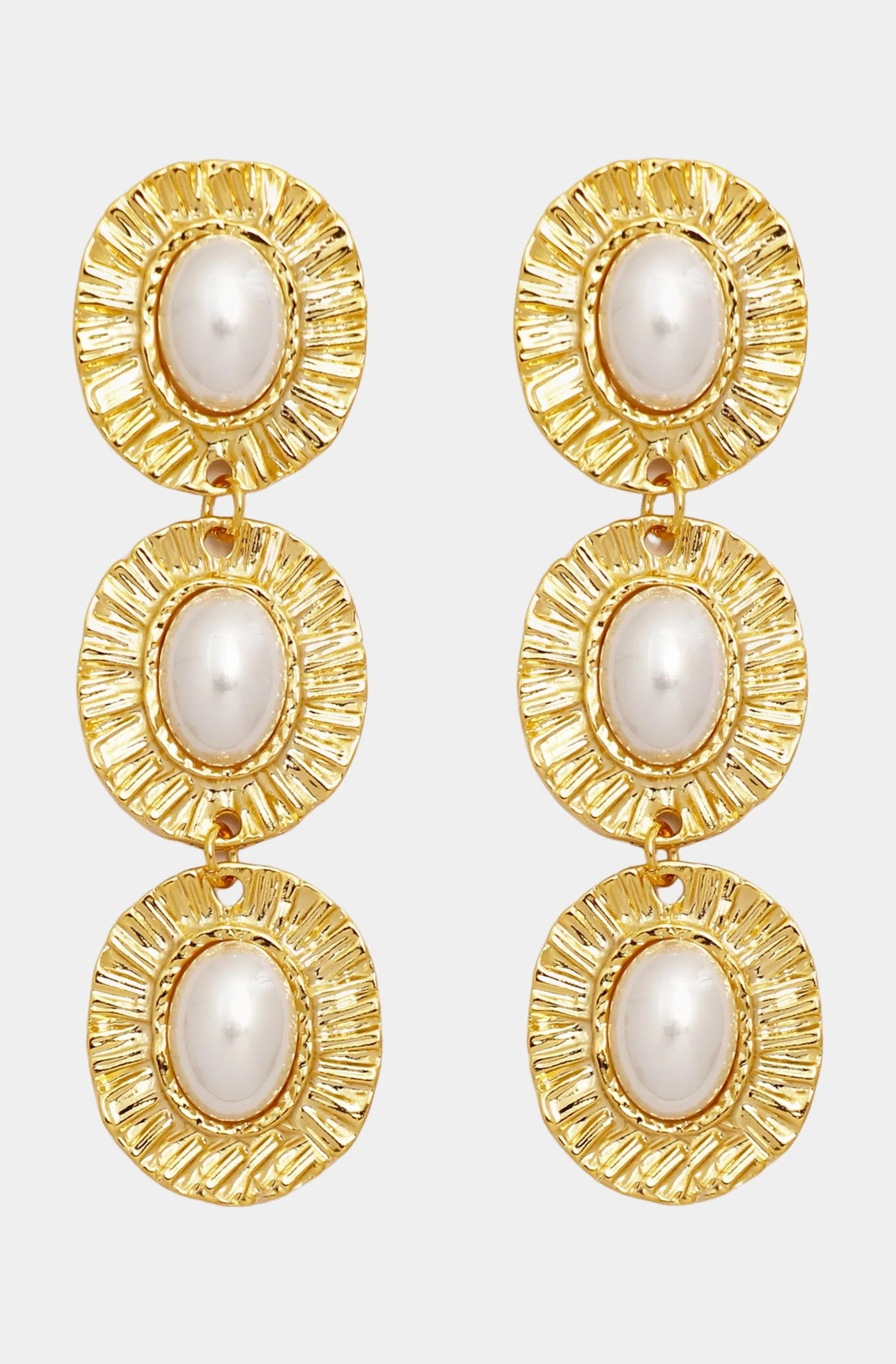 Petit Moments Providence Earrings ~ Gold