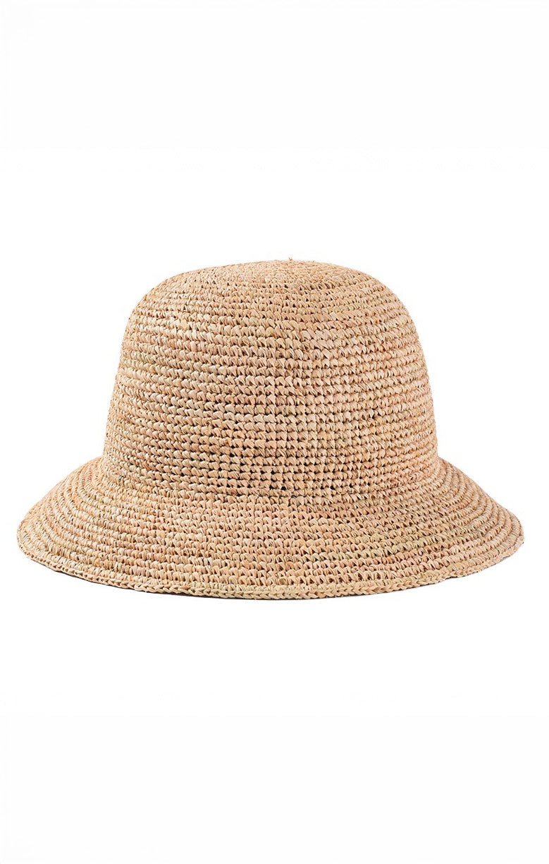 Raffia Bucket Hat ~ Natural