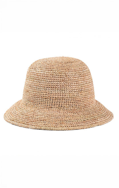 Raffia Bucket Hat ~ Natural