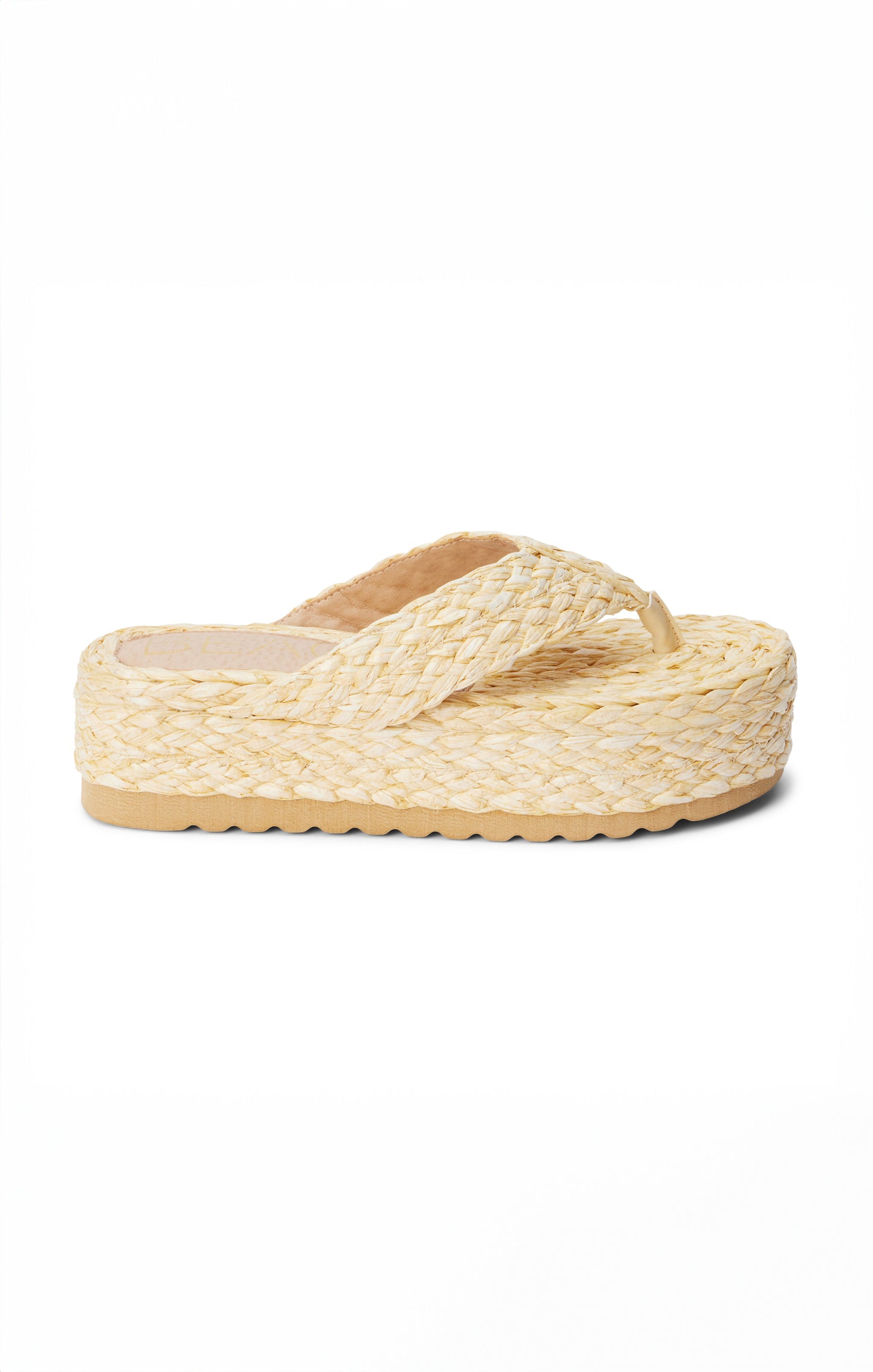 Matisse Sailor Platform Sandal ~ Natural
