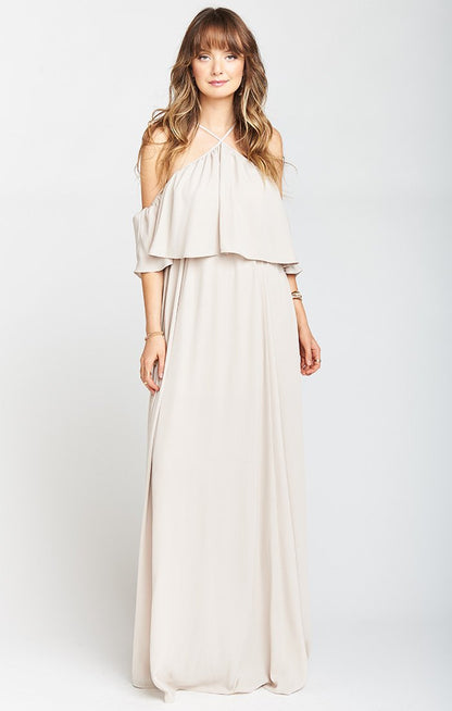 Rebecca Ruffle Maxi Dress