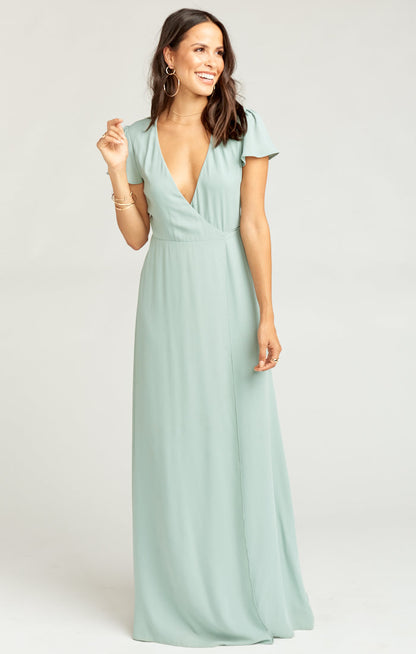 Noelle Wrap Dress