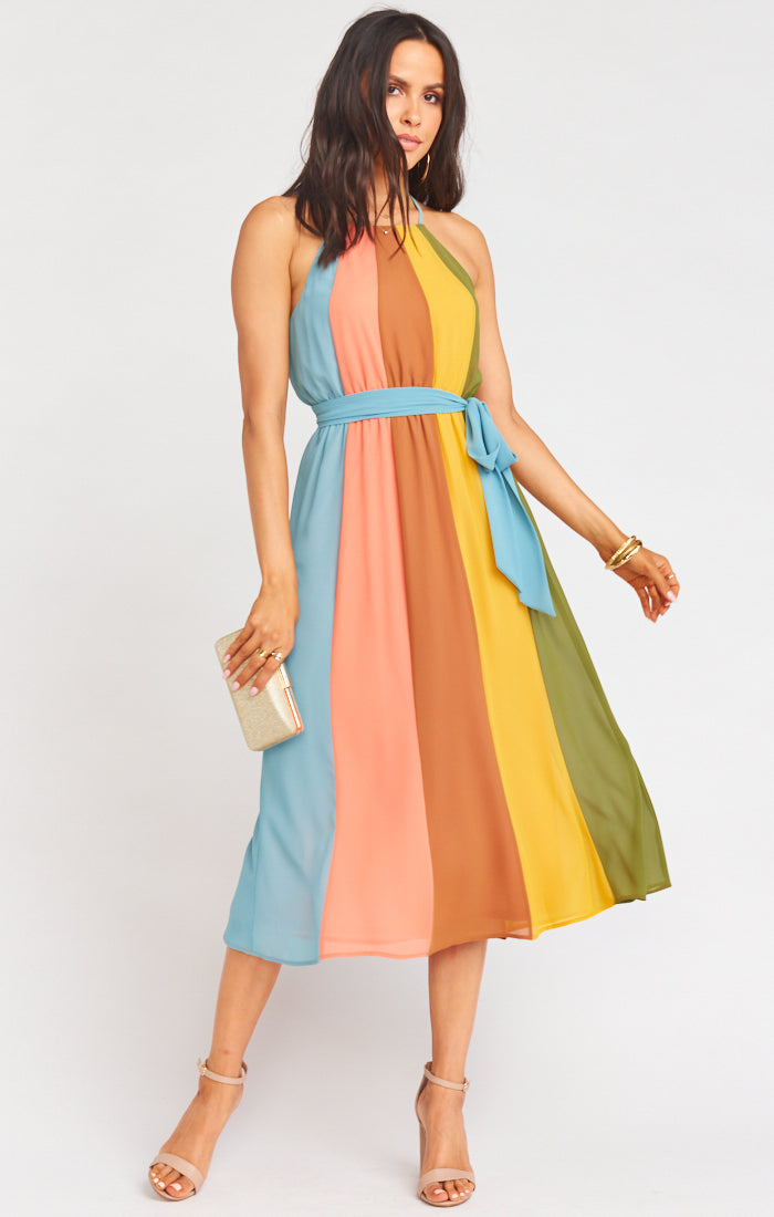 Nadia Paneled Dress