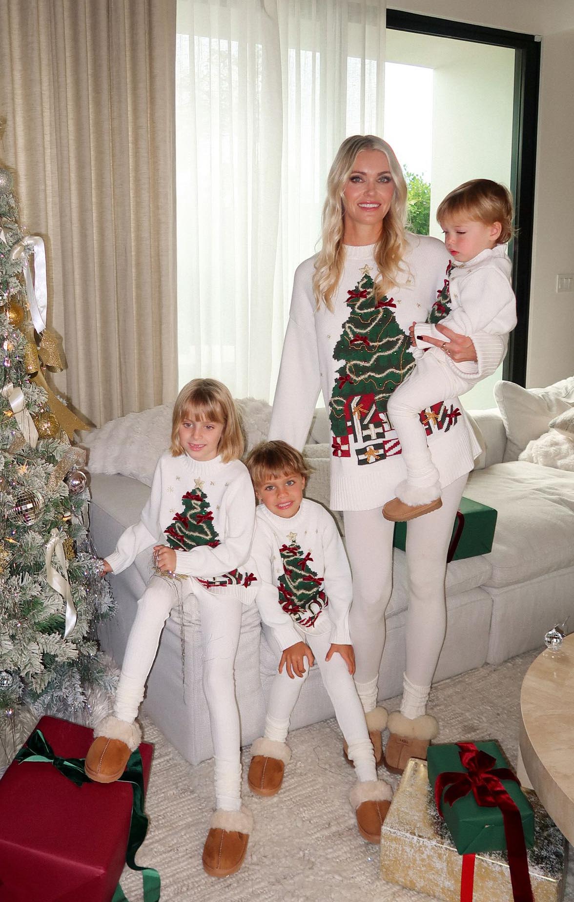 Little Fireside Sweater ~ Christmas Tree Knit