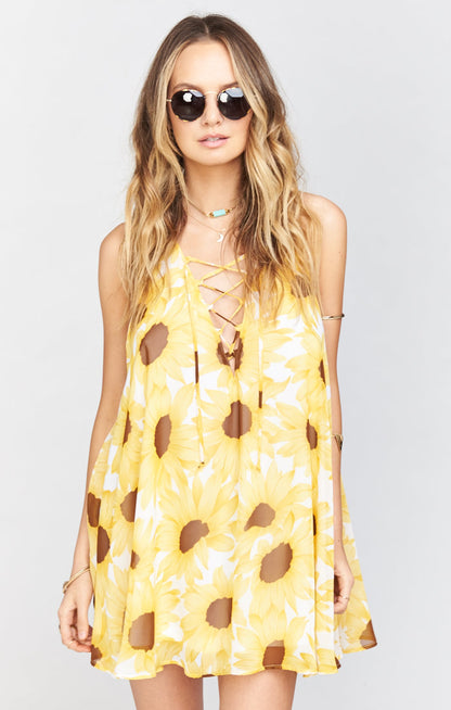 Rancho Mirage Lace Up Tunic