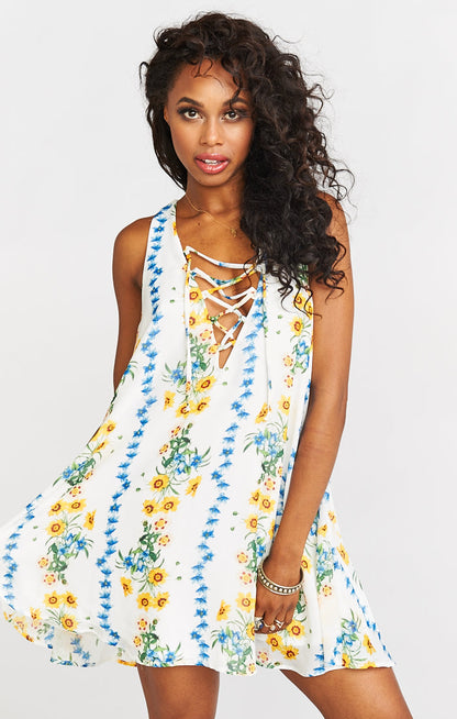 Rancho Mirage Lace Up Tunic