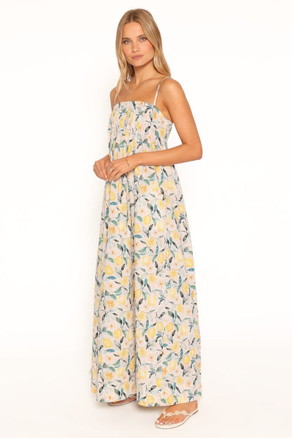 Arletta Maxi Dress - Pink Lemon