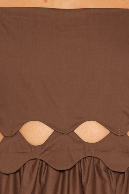 Dixie Maxi Dress - Brown
