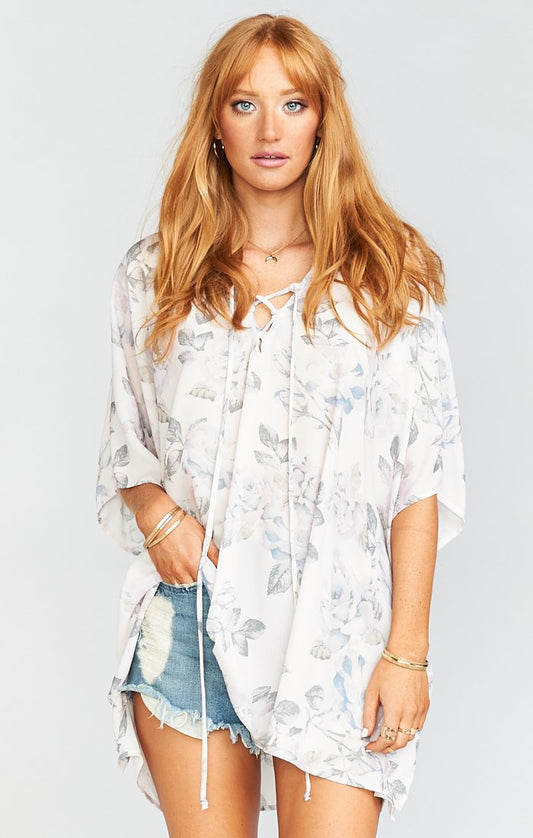 Peta Lace Up Tunic