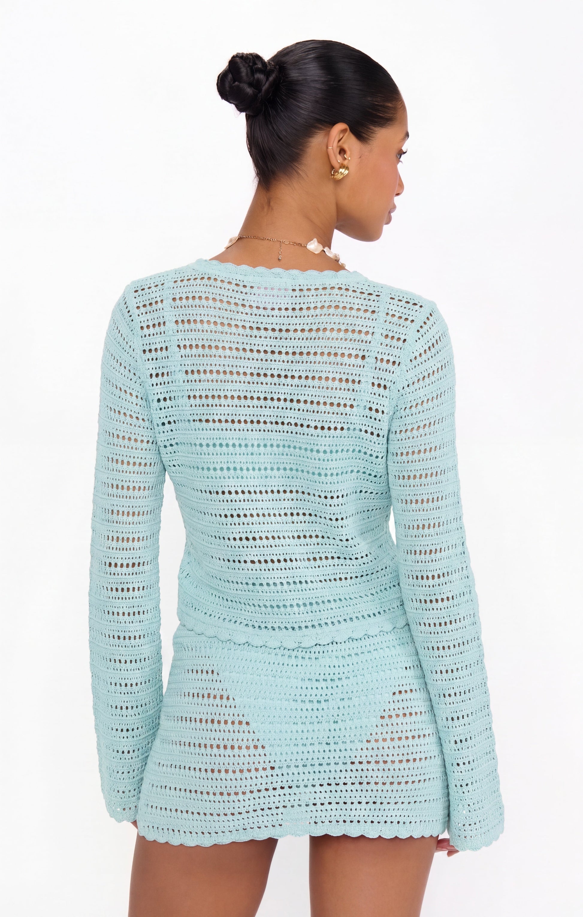 Offshore Skirt ~ Jelly Mint Crochet