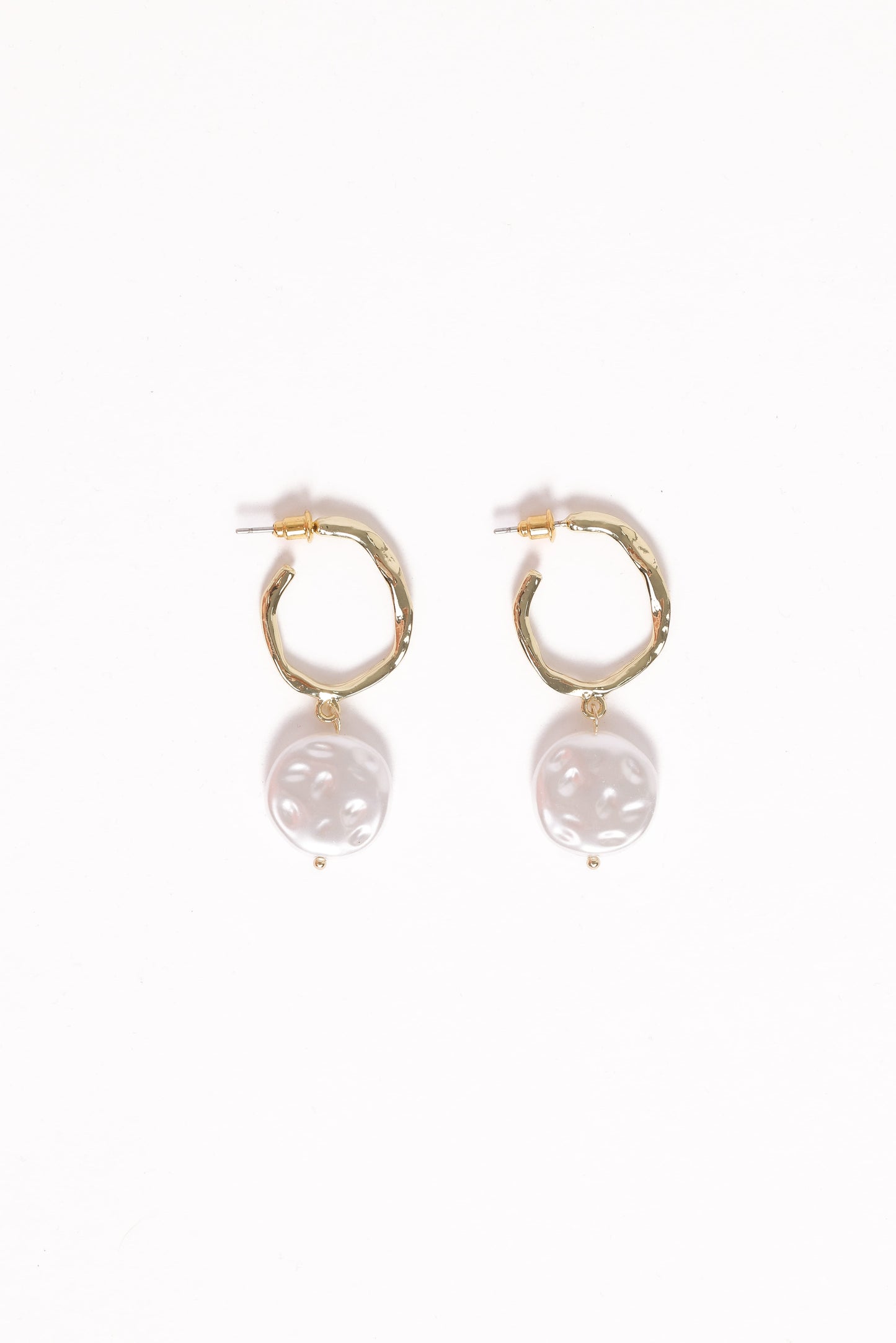 Carina Pearl Earrings - Gold