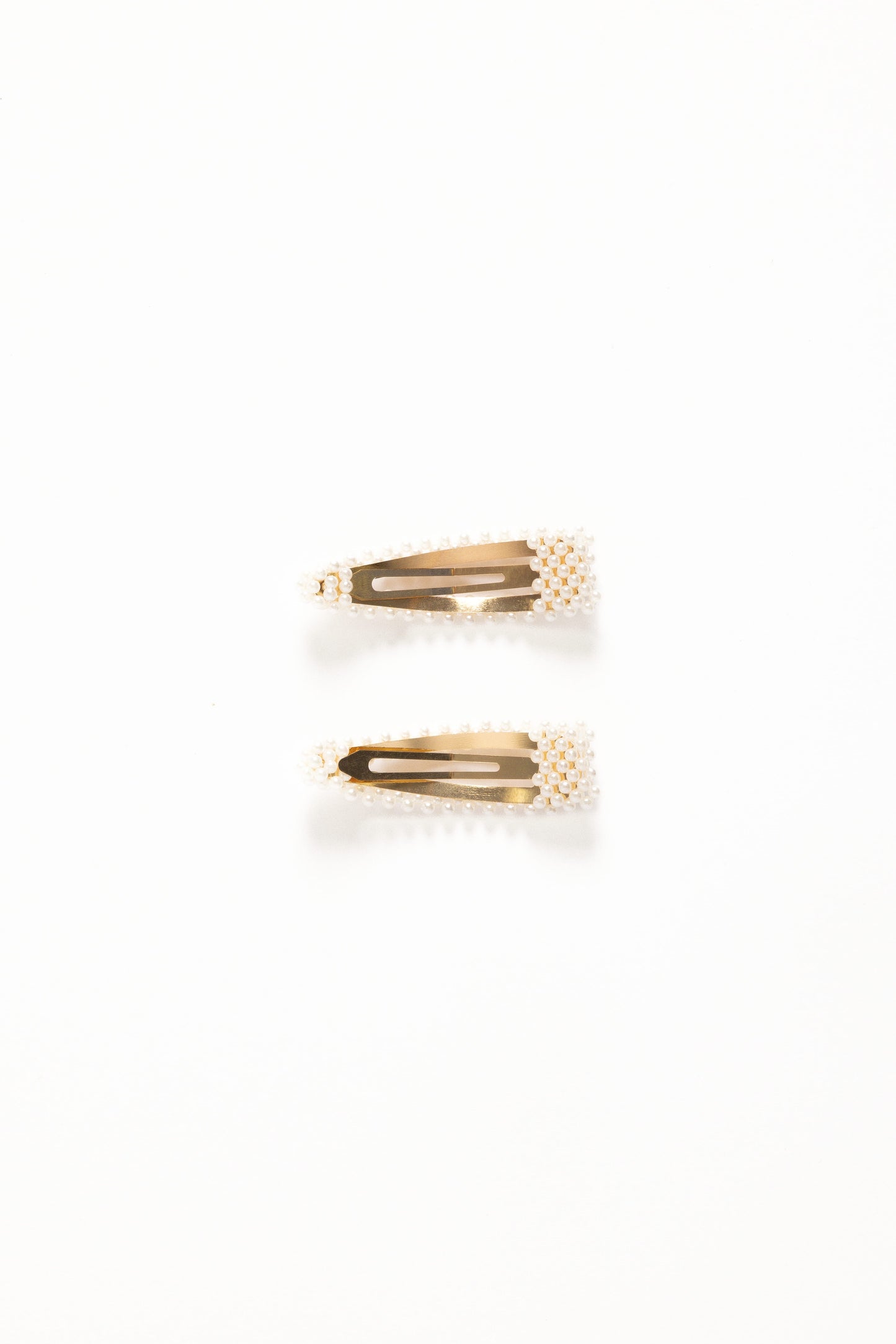 Carmen Hair Clip Set - Pearl