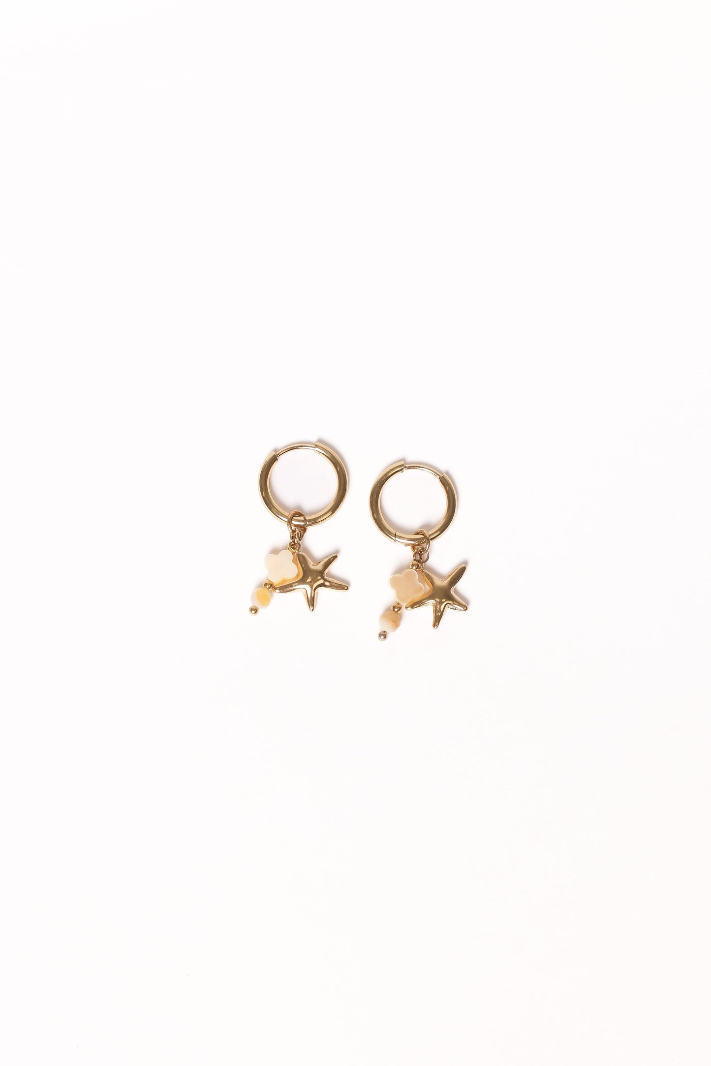 Catania Charm Earrings - Gold