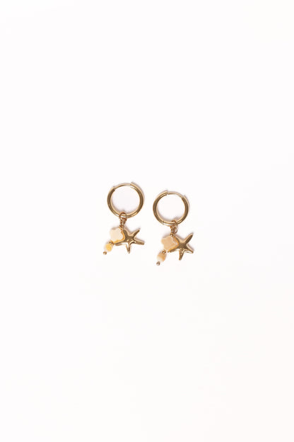 Catania Charm Earrings - Gold
