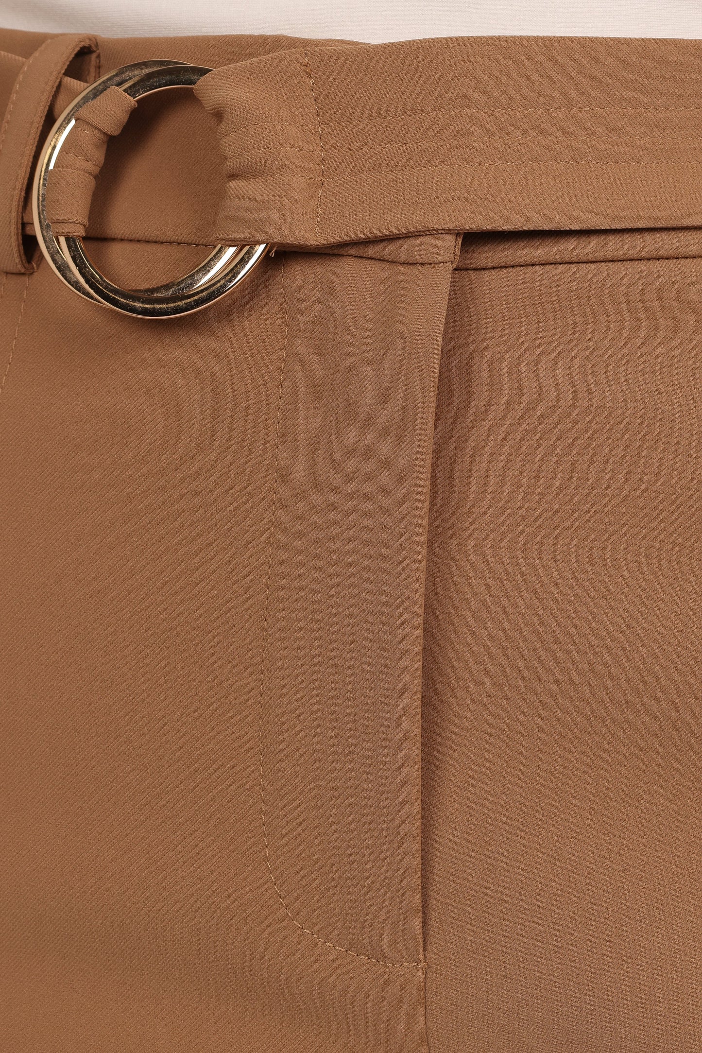 Elaine Belted Pant - Mocha