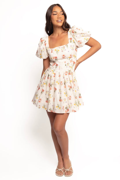 Cascais Mini Dress - Cream