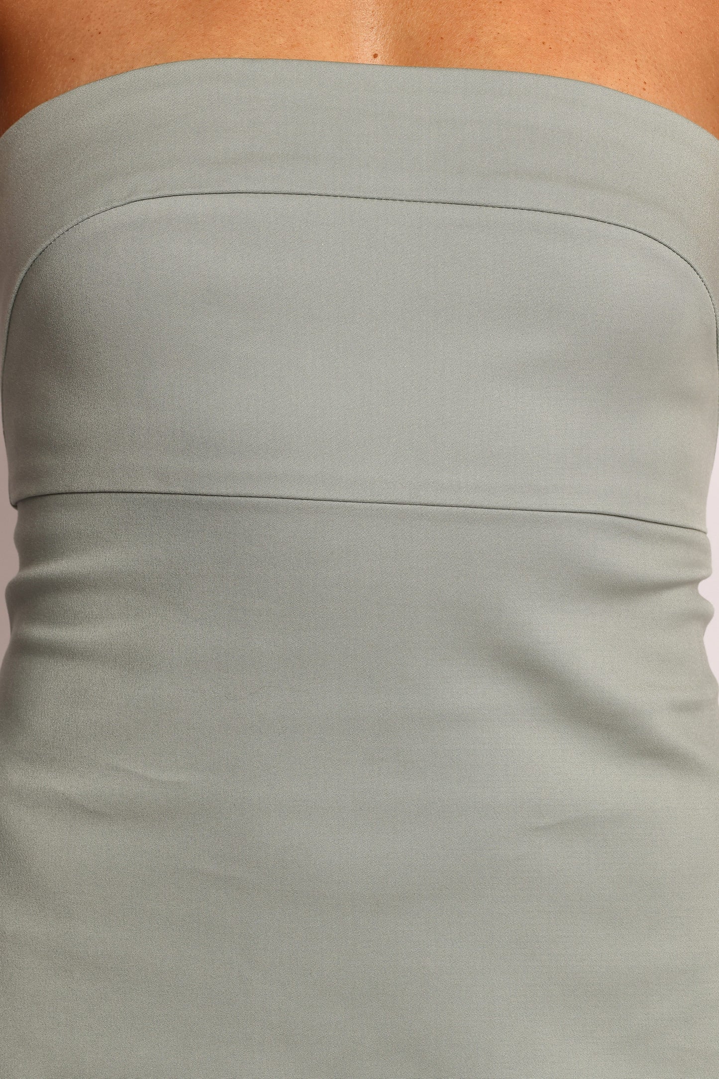 Casey Strapless Mini Dress - Sage