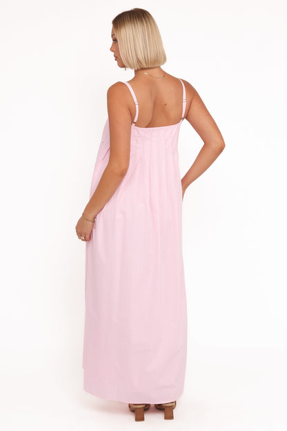 Corfu Midi Dress - Pink