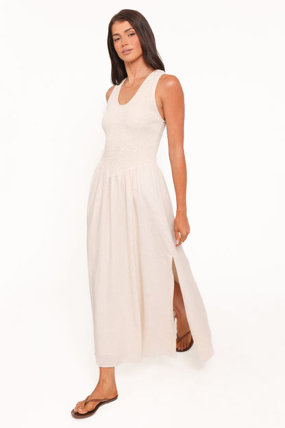 Dimity Maxi Dress - Oatmeal