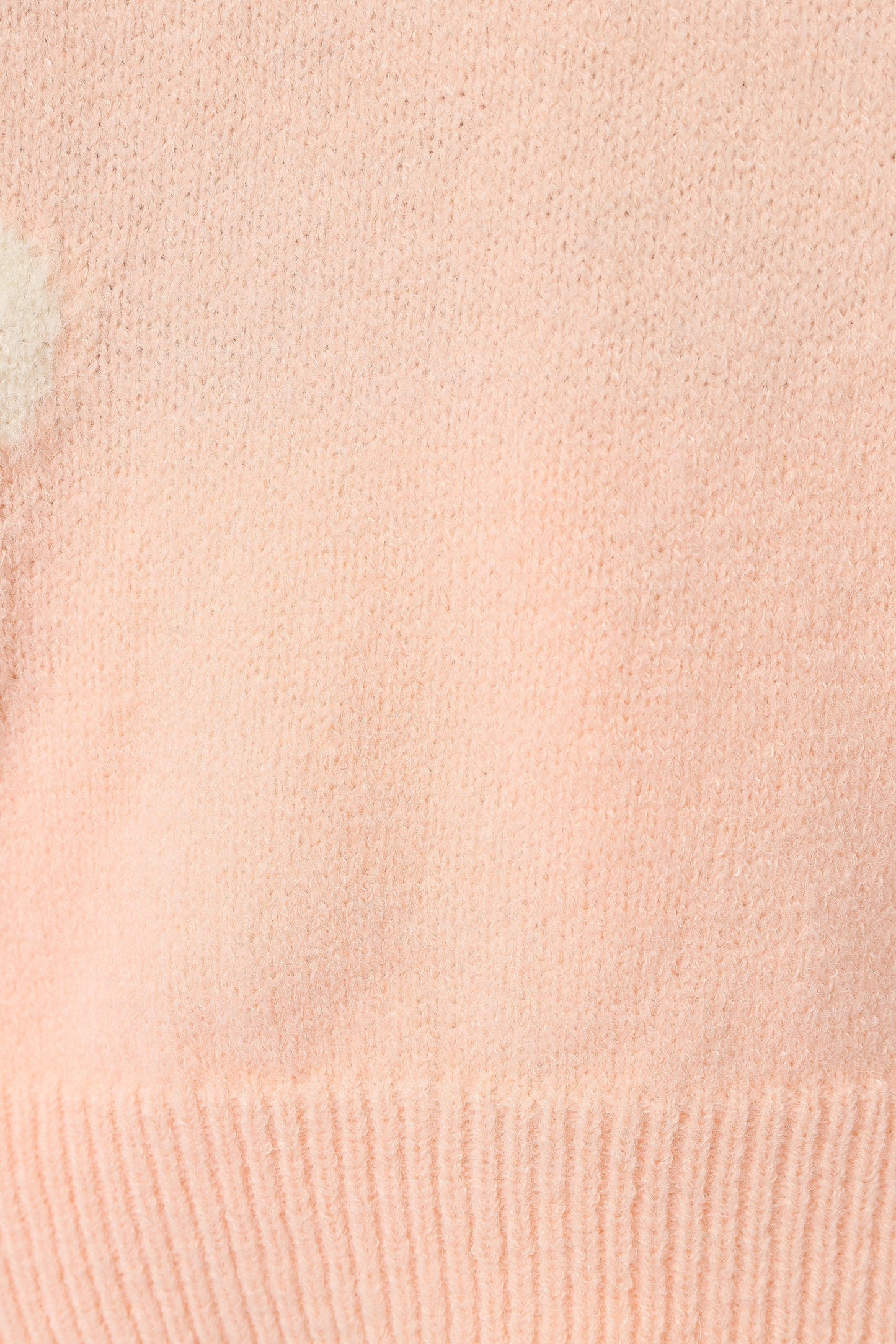 Charlie Flower Knit Sweater - Pink