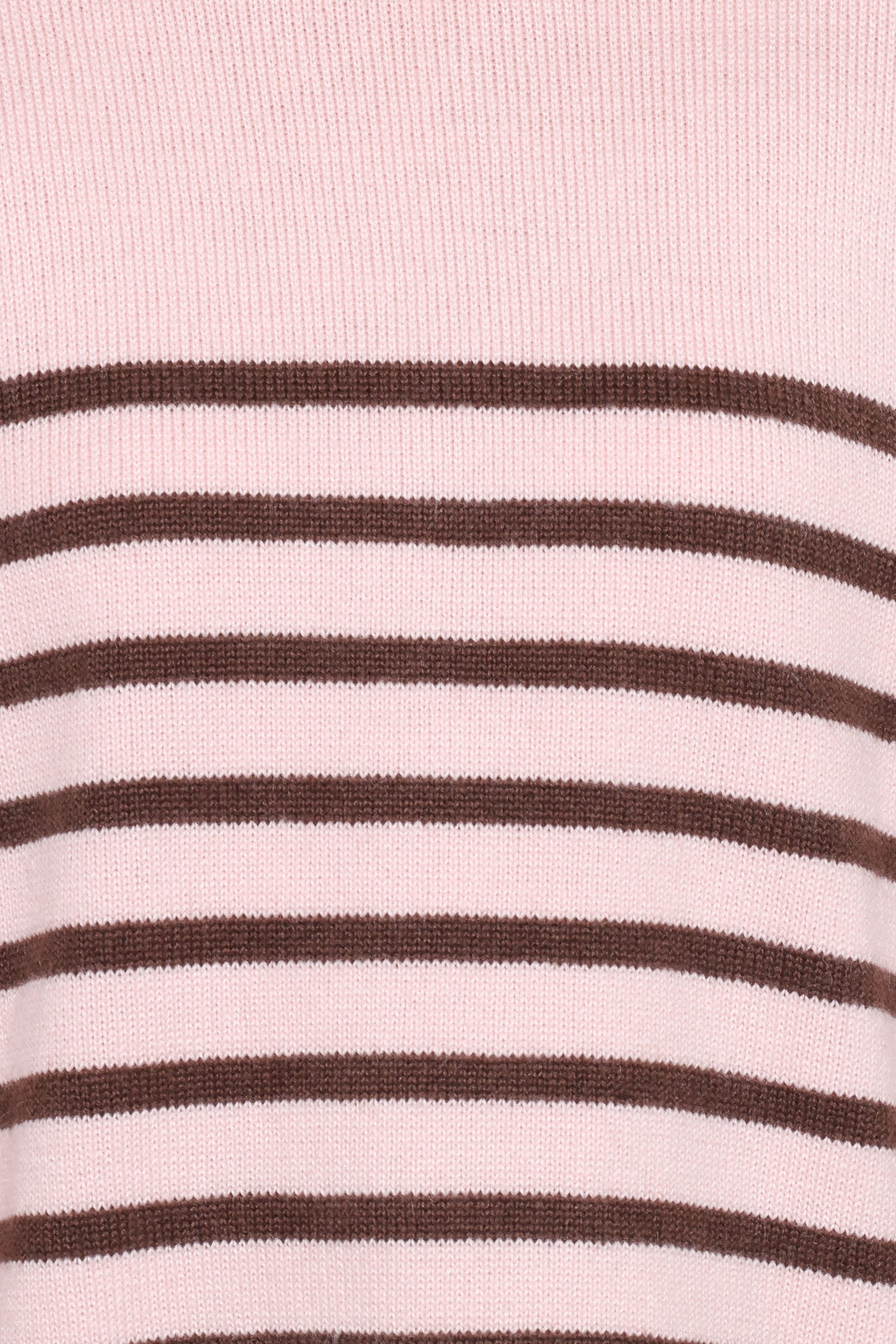 Eleanora Striped Knit Pullover Sweater - Pink