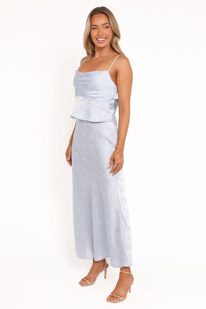 Belle Two Piece Set - Pale Blue