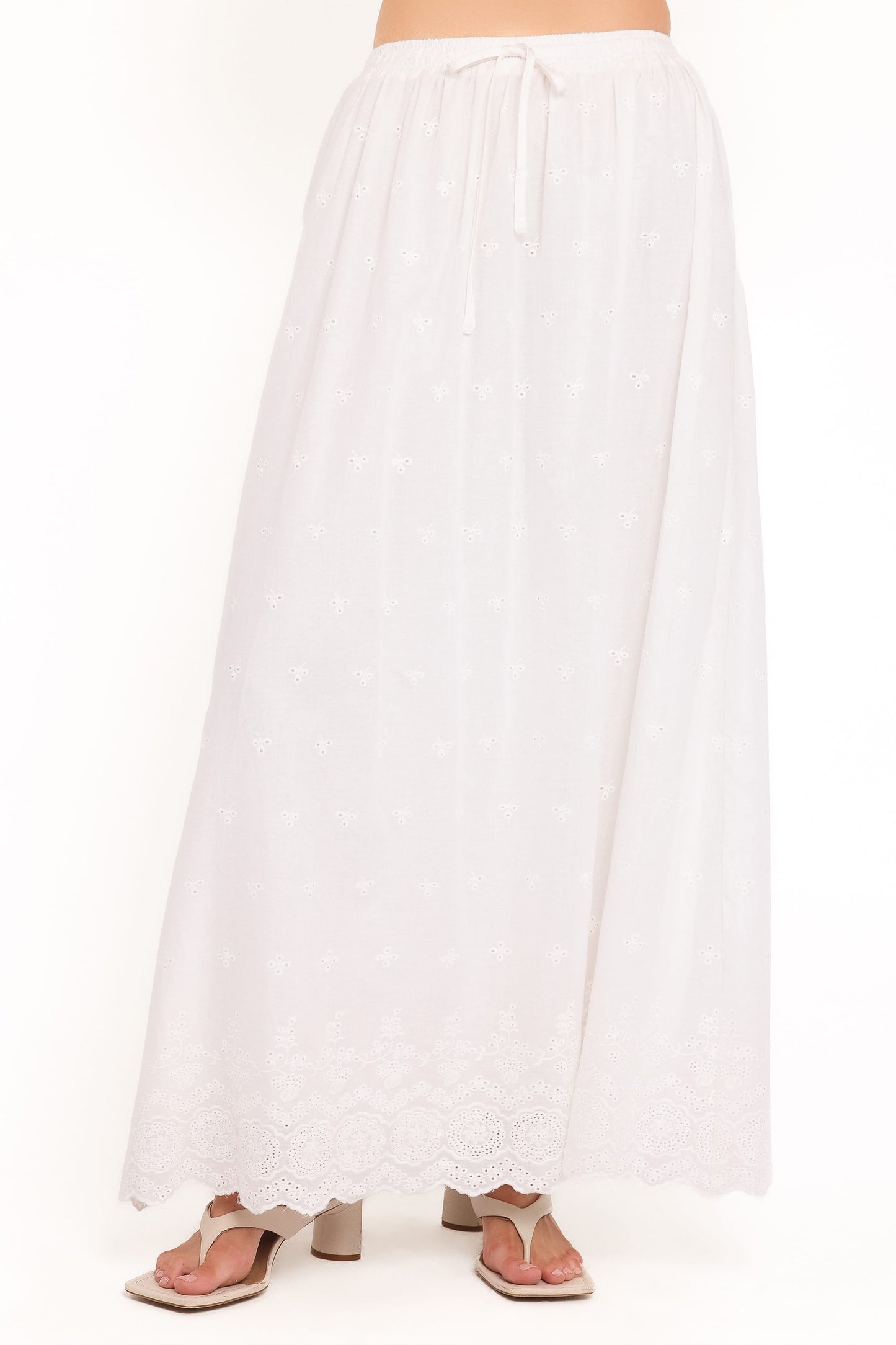 Blaire Skirt Set - White