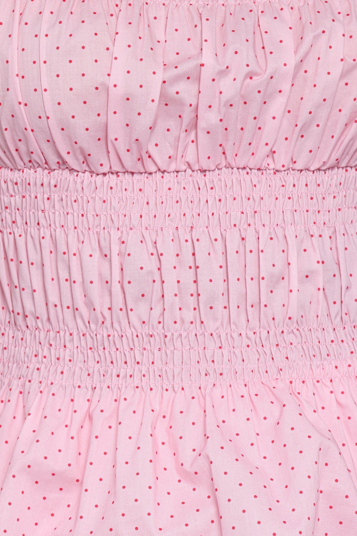 Daisy Skirt Set - Pink Polka Dot