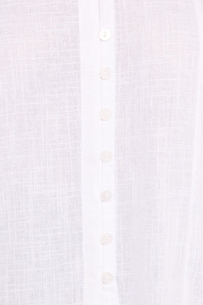 Briggs Long Sleeve Shirt - White